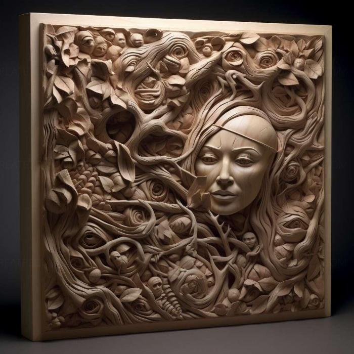 نموذج ثلاثي الأبعاد لآلة CNC 3D Art 